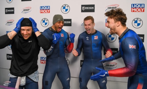 Bobsleigh Gold for Great Britain at the European Championships in Altenberg
