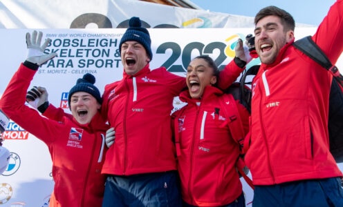 TeamGB makes history again with Silver and Bronze in Mixed Skeleton at the World Championships